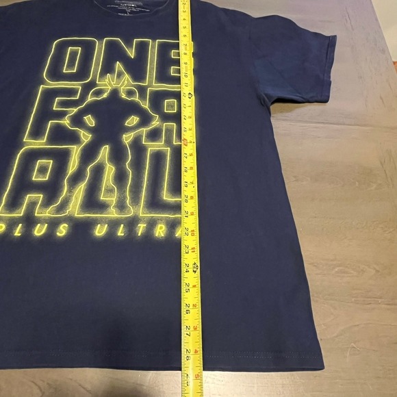 My Hero Academia One For All T-Shirt Men's Large | Plus Ultra Anime Graphic Tee - Picture 4 of 6